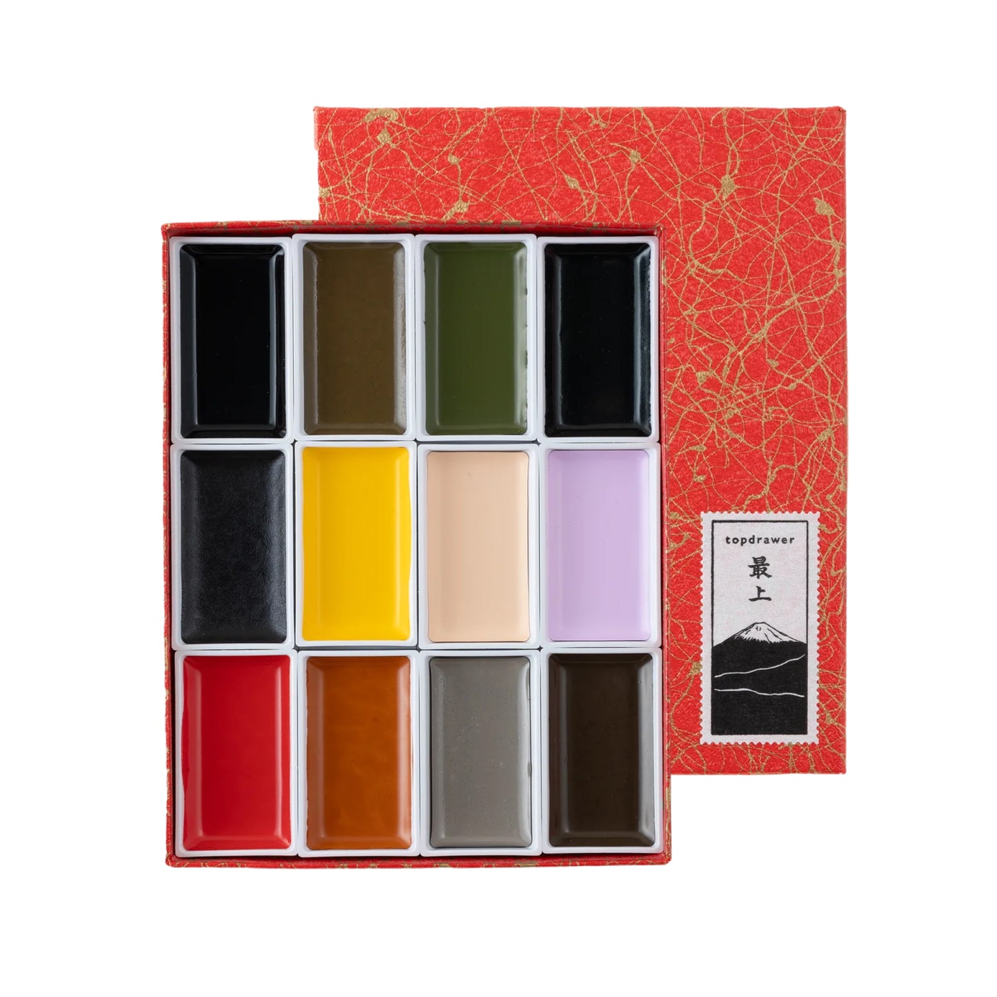 Topdrawer Washi Watercolor 12-Set - Topdrawer