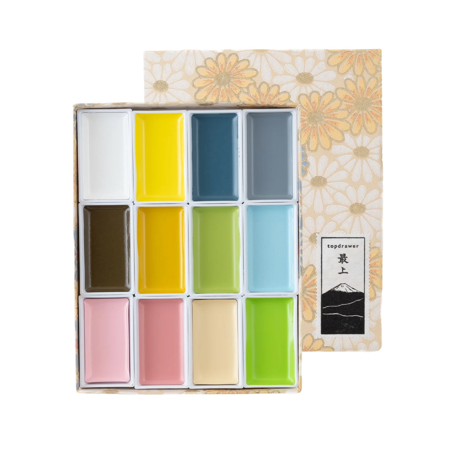 Topdrawer Washi Watercolor 12-Set - Topdrawer