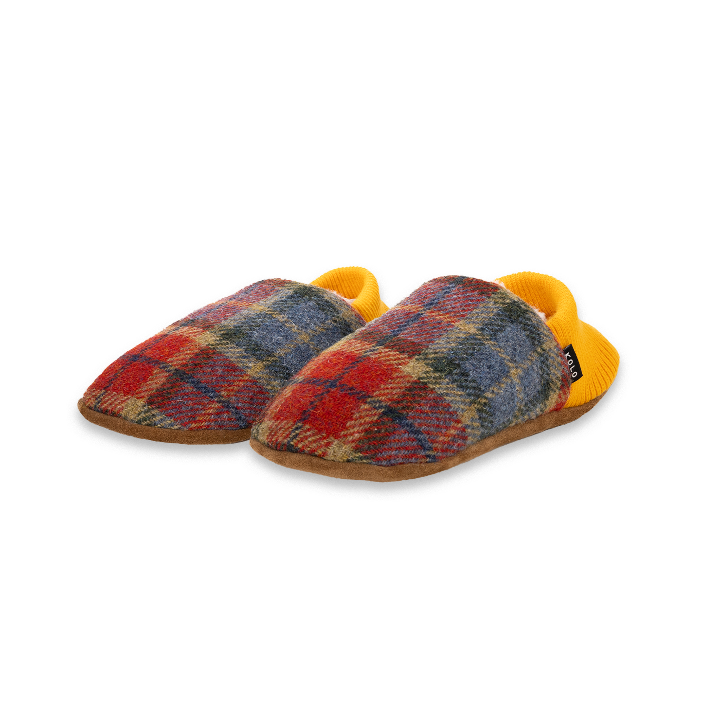 Finn Tweed House Shoes - Fur-Lined - Topdrawer