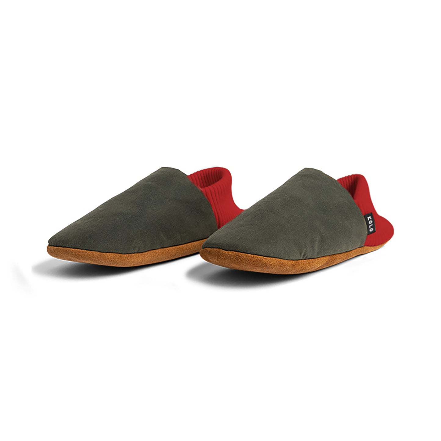 Aberdeen Waxed Canvas House Shoes - Sherpa-Lined - Topdrawer