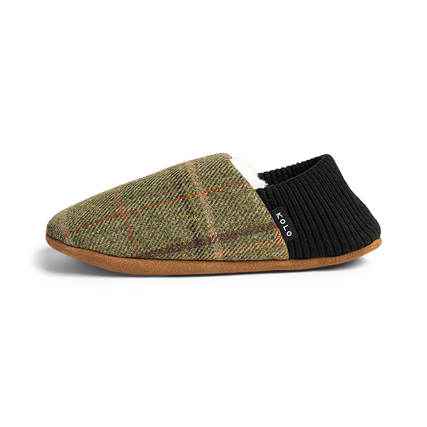 Finn Tweed House Shoes - Fur-Lined - Topdrawer