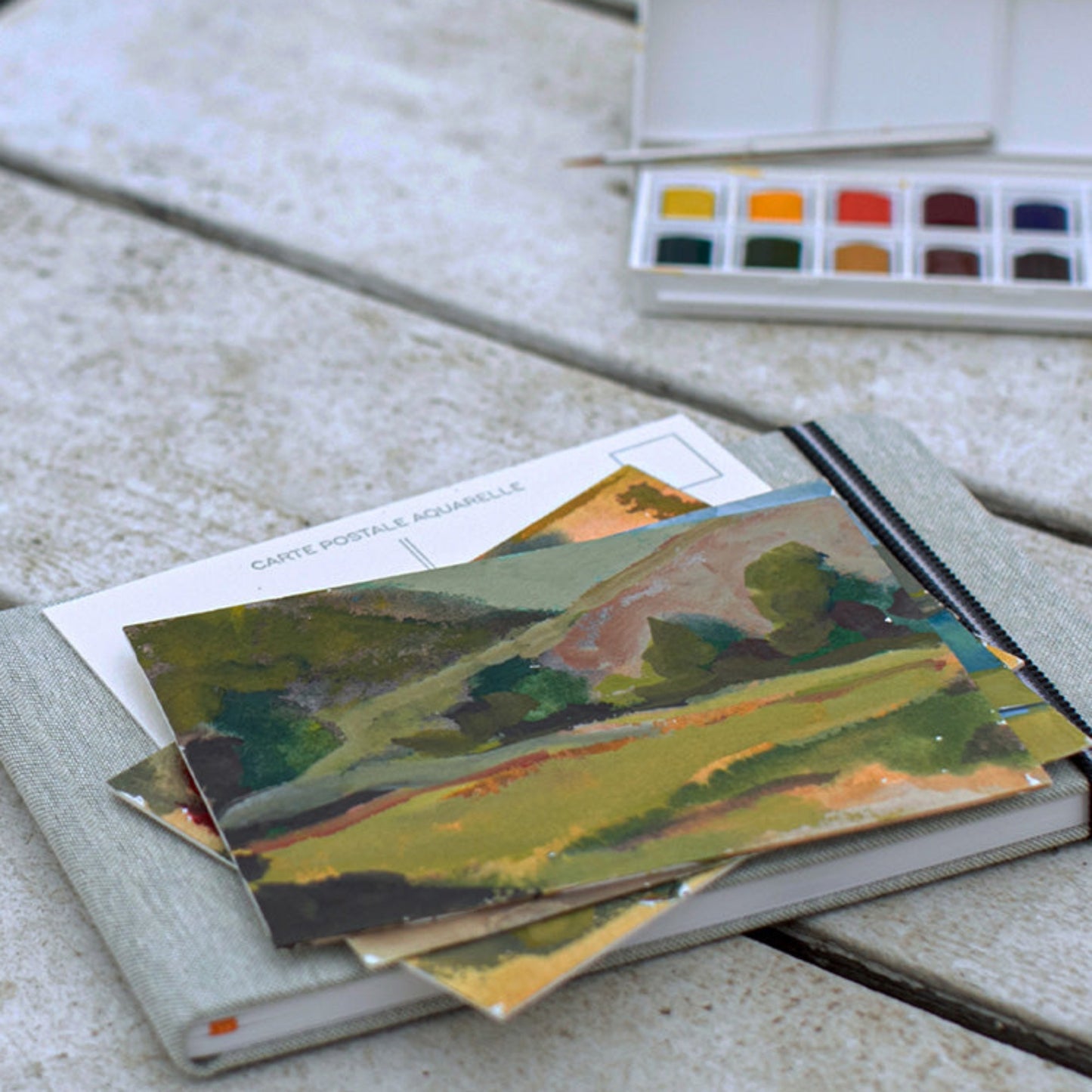 Watercolor Postcards - Topdrawer